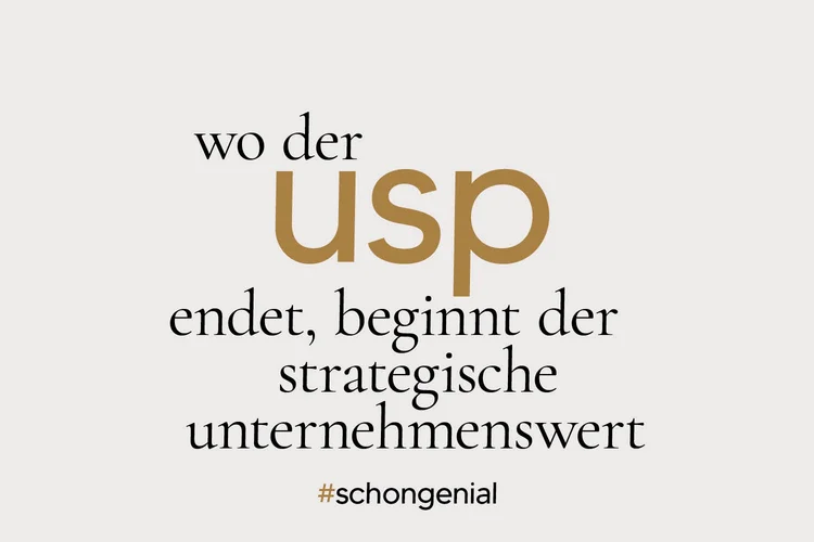 Wo der USP endet, beginnt der strategische Unternehmenswert