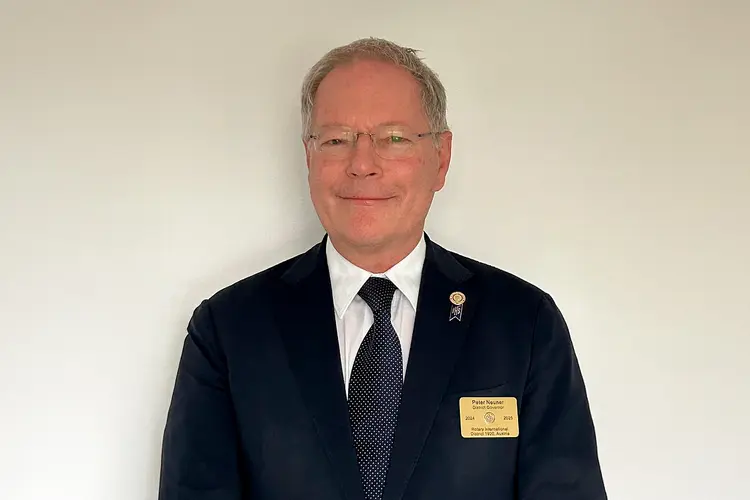 Portraitfoto von Peter Neuner, Rotary