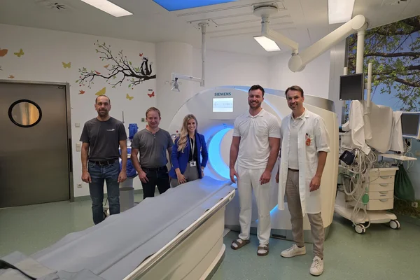 Bela Villanyi, Bernd Göttel, Vanessa Haslwanter (BSc, MA), Ass.-Dr. Julian Niedermair, OA Dr. Mario Scala
