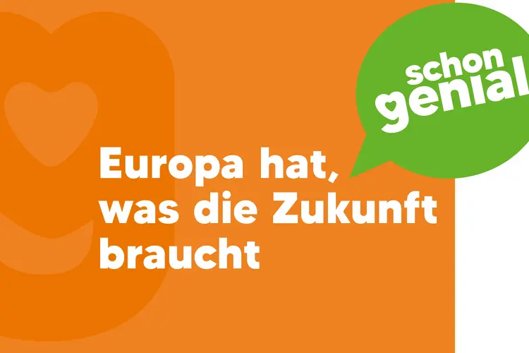 Textbanner "Europa hat, .."