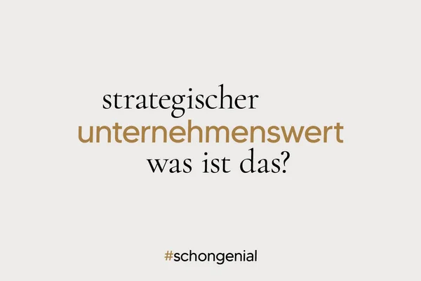 Grafik strategischer Unternehmenswert