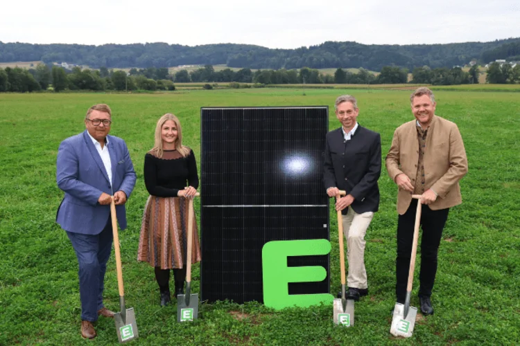 Spatenstich Photovoltaikpark Energie Steiermark