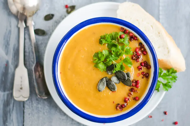 Kürbiscremesuppe